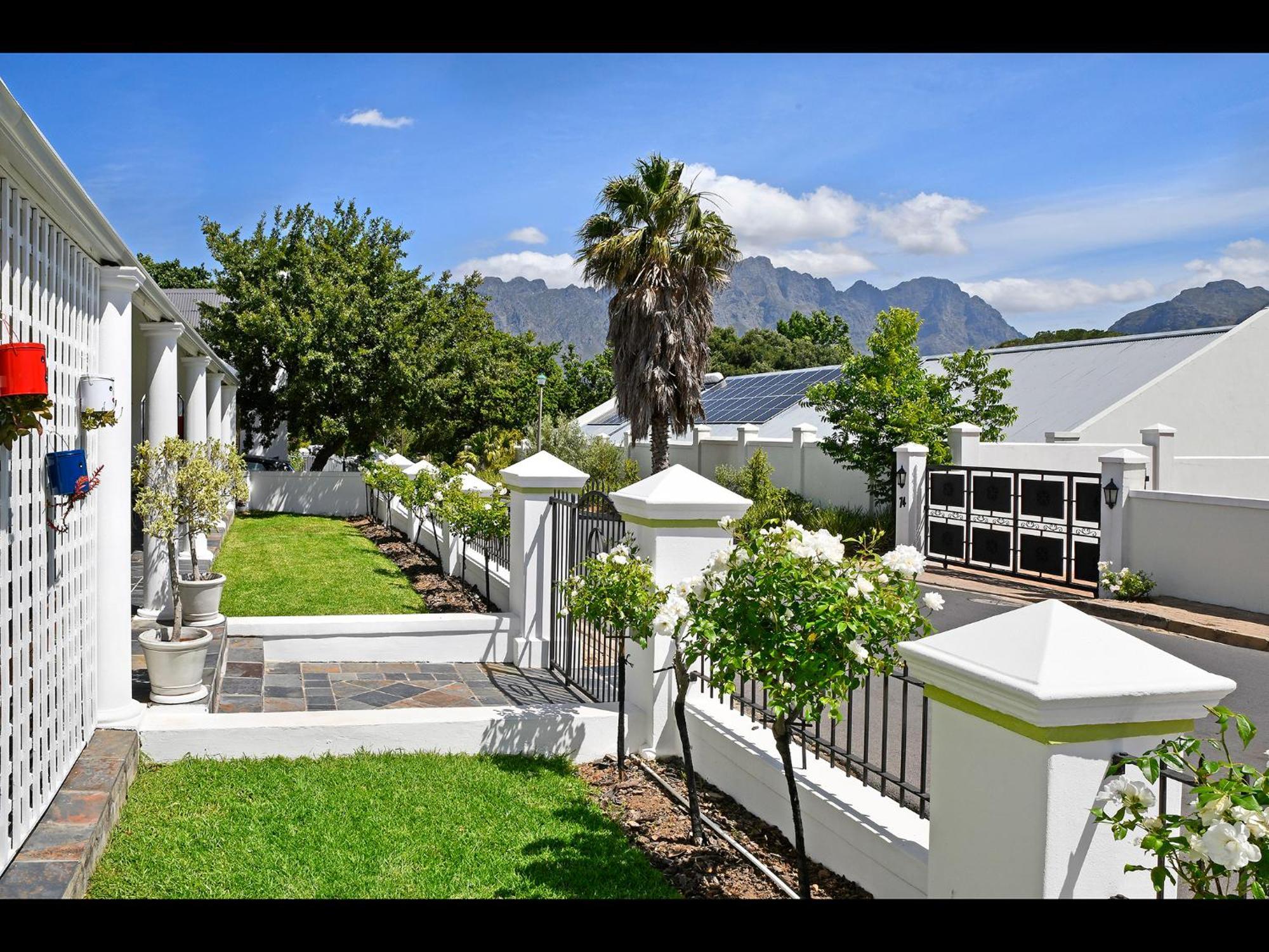 Ashbourne Boutique Guest House Franschhoek Exterior foto